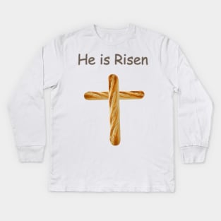 He Is Risen - Community reference Kids Long Sleeve T-Shirt